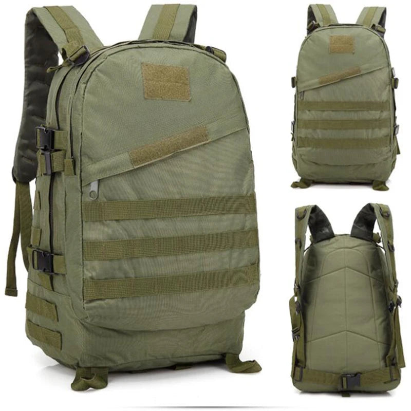Sac à Dos Tactique 3D MOLLE 40L – Oxford 600D, Camouflage, Randonnée & Survie