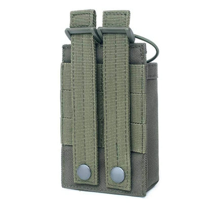 Pochette radio tactique MOLLE en nylon 1000D