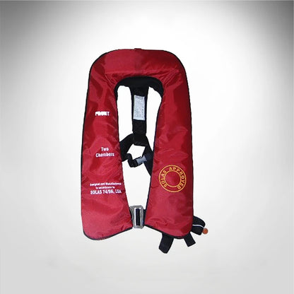 Gilet de Sauvetage Gonflable Automatique Adulte – Double Airbag 150N / 275N Certifié