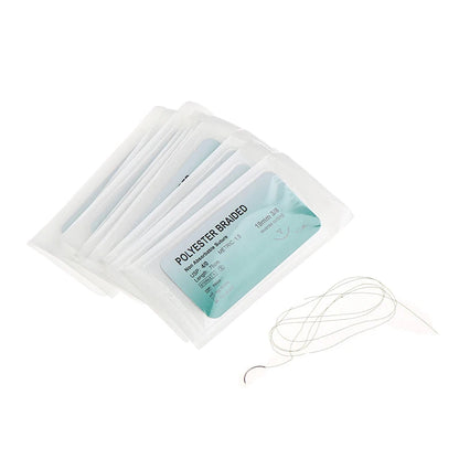 Kit de Suture Médicale 12 pcs – Fils Nylon, Polyester & Aiguille 75 cm Ma boutique