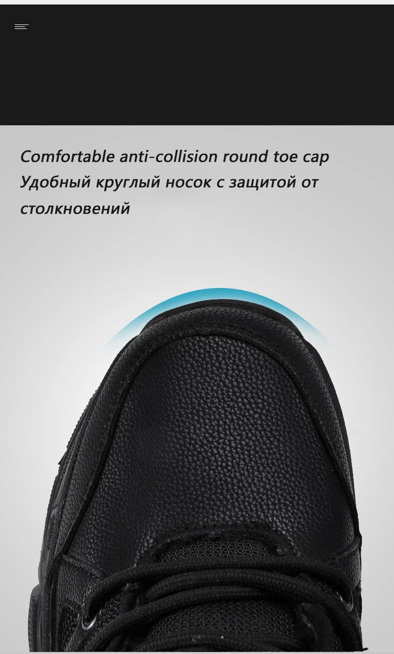 Bottes d'Hiver Femme Moipheng - Super Chaleur, Taille Plus, Chaussures à Plateforme, Bottes Moto à mi-mollet avec Doublure en Fourrure - Zapatos Para Mujer - BLACKBEARD OUTDOOR INDUSTRIES