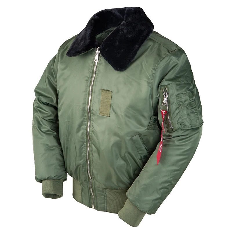 Bomber homme hiver style aviateur B-15