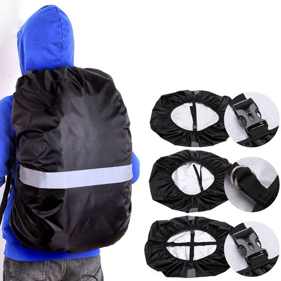 Housse de Pluie Réfléchissante pour Sac à Dos - BLACKBEARD OUTDOOR INDUSTRIES