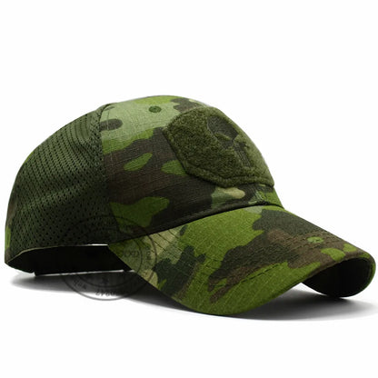 Casquette Tactique LIBERWOOD Skull Operator – Style SWAT, Forces Spéciales, Airsoft & Outdoor - BLACKBEARD OUTDOOR INDUSTRIES