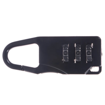Mini Cadenas de Voyage en Alliage d'Aluminium – Cadenas à 3 Chiffres Réinitialisables, Code de Sécurité pour Valise, Sac et Accessoires - BLACKBEARD OUTDOOR INDUSTRIES