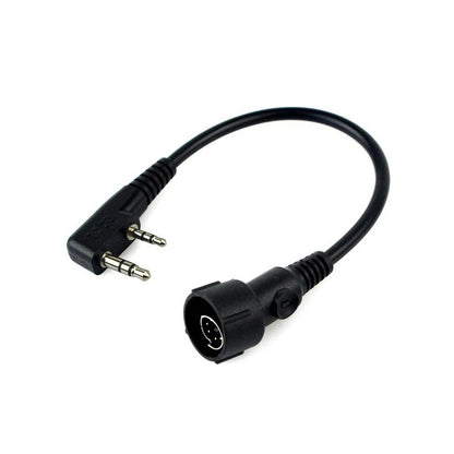 Casque Antibruit Professionnel 3 Boutons PTT + VOX – Compatible Kenwood 2 Broches, Baofeng, TYT