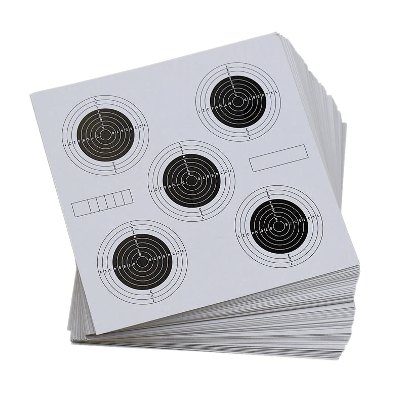 CIBLE MURALE ACIER  AVEC PIÈGE À BALLES – DESIGN EN CONE, 5 TYPES DE PAPIERS INCLUS Ma boutique