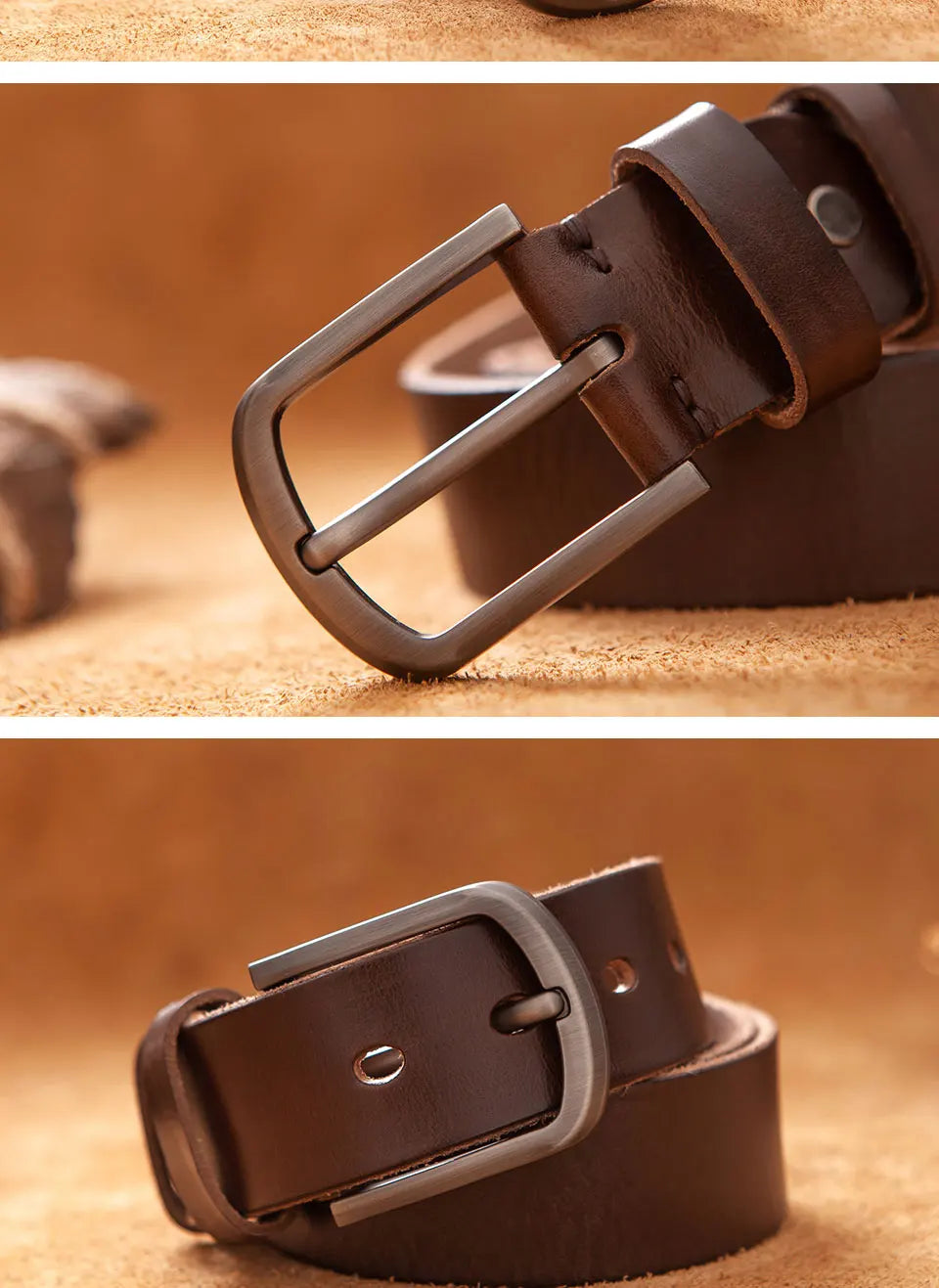 Ceinture en Cuir de Vache "Loading Fashion" - Luxe et Élégance pour Homme Ma boutique