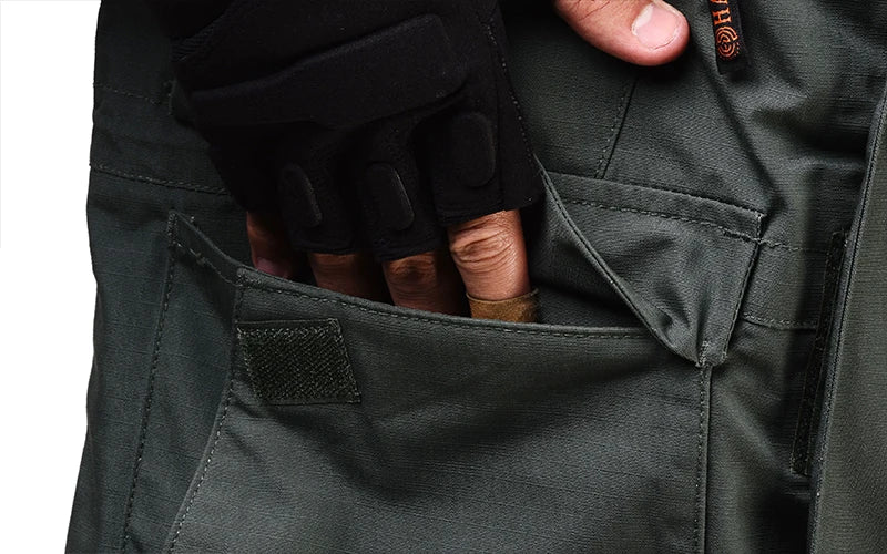 Veste Tactique M65 Camouflage Homme – Veste de Randonnée Imperméable avec Capuche - BLACKBEARD OUTDOOR INDUSTRIES