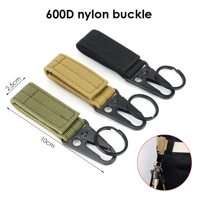 Ceinture tactique police nylon 1200D boucle métal - BLACKBEARD OUTDOOR INDUSTRIES