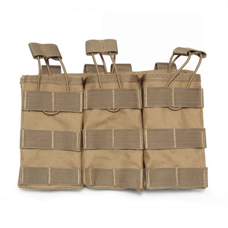 Tactical MOLLE Double/Triple Magazine Pouch pour AK, AR, M4, AR15 – Pour Pistolet et Fusil - BLACKBEARD OUTDOOR INDUSTRIES