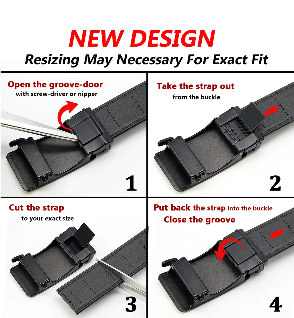 Ceinture en Cuir Automatique DOOPAI Ma boutique