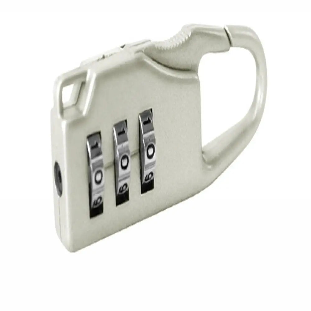 Mini Cadenas de Voyage en Alliage d'Aluminium – Cadenas à 3 Chiffres Réinitialisables, Code de Sécurité pour Valise, Sac et Accessoires - BLACKBEARD OUTDOOR INDUSTRIES