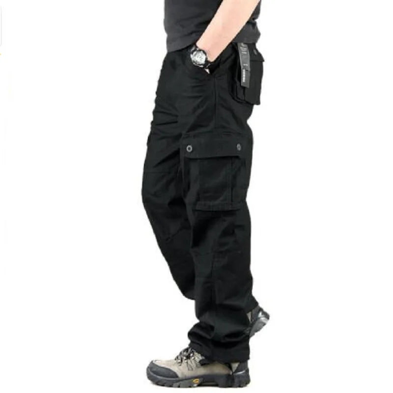 Pave Hawk Pantalon Cargo Homme Coton Multi-Poches Style Décontracté & Tactique - BLACKBEARD OUTDOOR INDUSTRIES