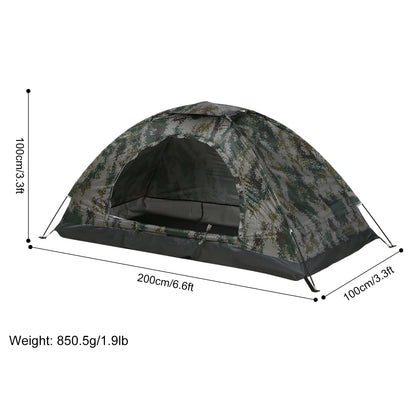 Tente Camping TOMSHOO 1-2 Personnes – Ultralégère, Anti-UV UPF 30+, Plage & Randonnée