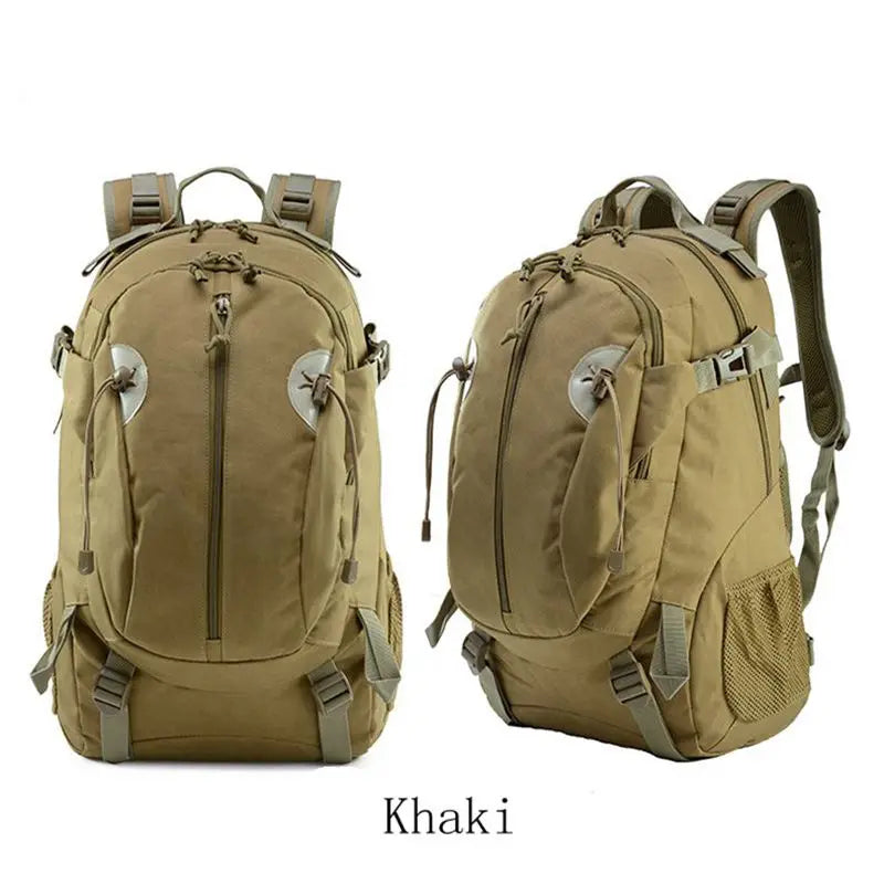 Sac à dos tactique 30L en Oxford 900D, mixte, camouflage ou uni