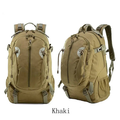 Sac à dos tactique 30L en Oxford 900D, mixte, camouflage ou uni