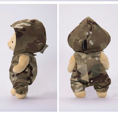 Ours Tactique Camouflage – Peluche Accessoire Sac Outdoor Camping Chasse Pêche