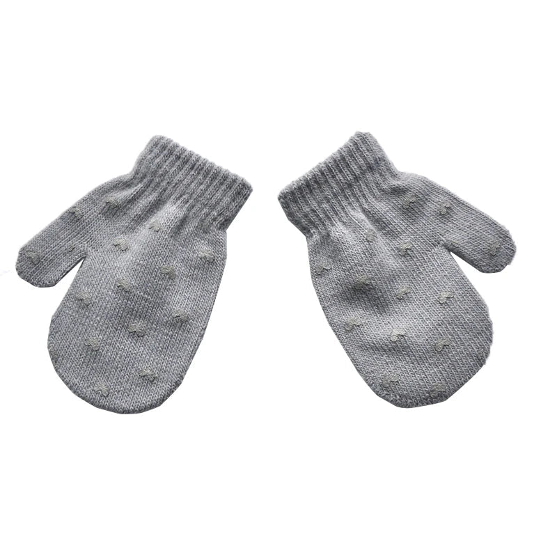 Paire de gants pour enfant en velours hiver Ma boutique