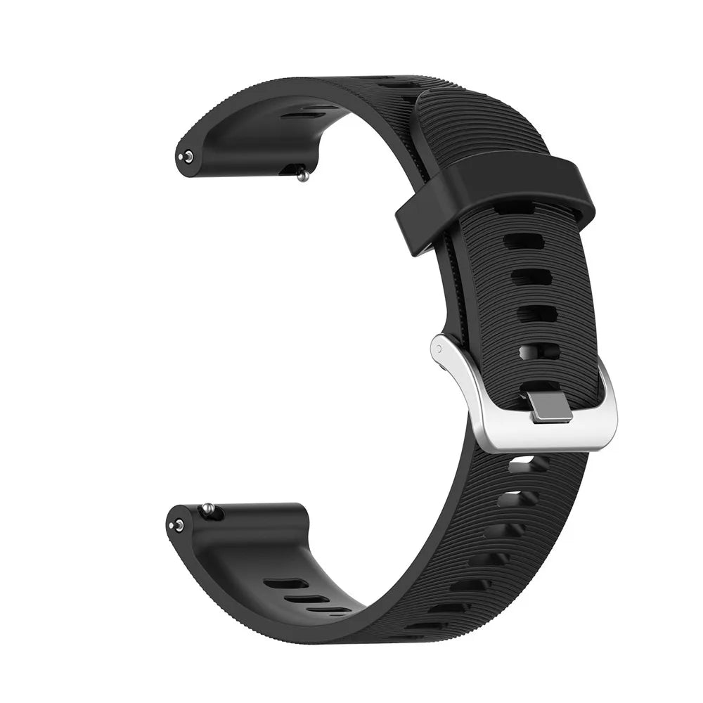 Bracelet en Silicone de 20mm pour Montre Garmin Forerunner / Venu / Vivoactive / Samsung Galaxy Watch BLACKBEARD OUTDOOR INDUSTRIES