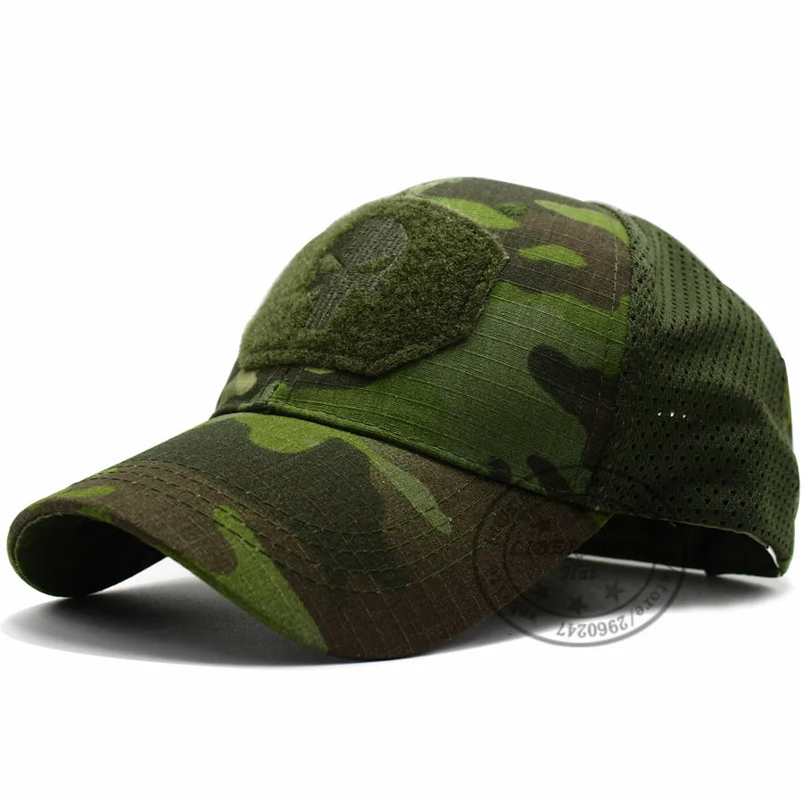 Casquette Tactique LIBERWOOD Skull Operator – Style SWAT, Forces Spéciales, Airsoft & Outdoor - BLACKBEARD OUTDOOR INDUSTRIES