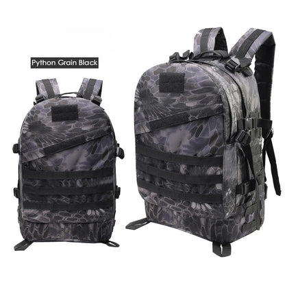 Sac à Dos Tactique 3D MOLLE 40L – Oxford 600D, Camouflage, Randonnée & Survie