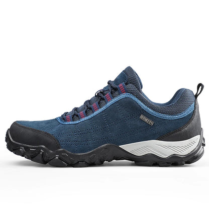 Chaussures Randonnée HUMTTO Homme – Cuir Véritable Montantes Antidérapantes