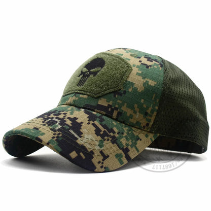 Casquette Tactique LIBERWOOD Skull Operator – Style SWAT, Forces Spéciales, Airsoft & Outdoor - BLACKBEARD OUTDOOR INDUSTRIES