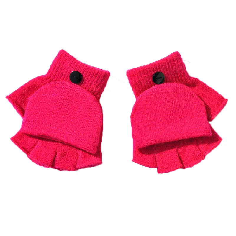 Paire de gants pour enfant en velours hiver Ma boutique