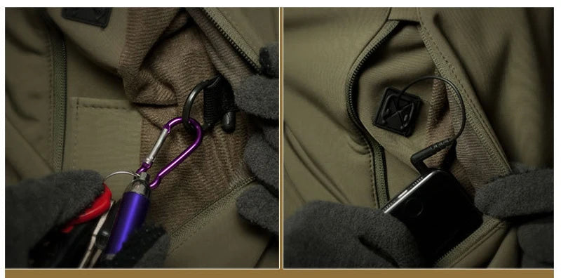 Veste Tactique Militaire Homme – Shark Skin Soft Shell - BLACKBEARD OUTDOOR INDUSTRIES