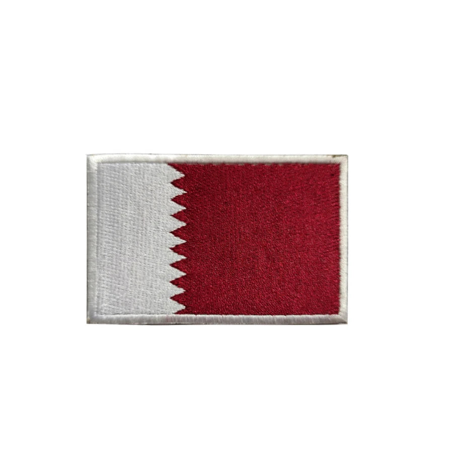 Patch Drapeau Brodé 3D Moyen-Orient & Asie du Sud – Velcro Hook & Loop, 8x5 cm, 25 Pays - BLACKBEARD OUTDOOR INDUSTRIES
