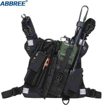 Holster Poitrine Tactique Radio Baofeng – Compatible UV-5R UV-9R UV-10R UV-S9 | 8 Modèles - BLACKBEARD OUTDOOR INDUSTRIES