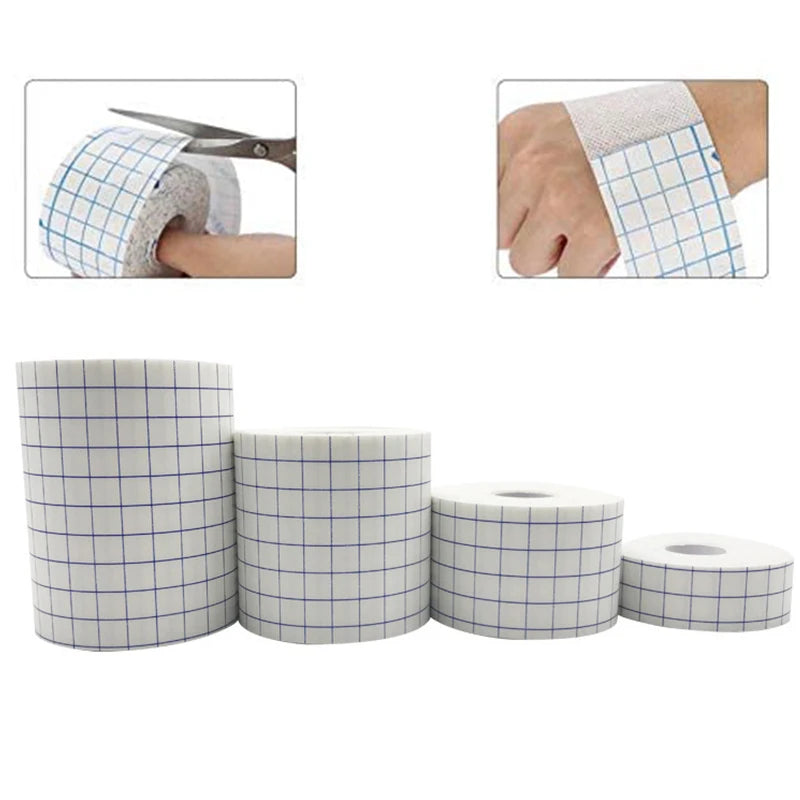 Ruban Adhésif Non-Tissé Respirant – Pansement Protecteur Doux en Tissu Antibactérien pour Cicatrisation des Plaies Ma boutique