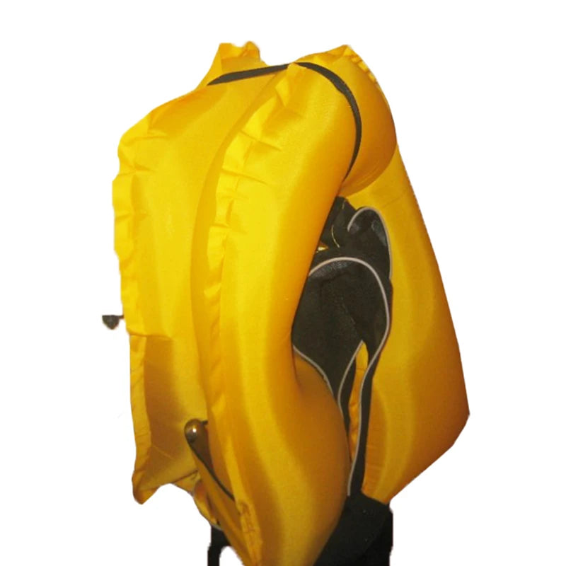 Gilet de Sauvetage Gonflable Automatique Adulte – Double Airbag 150N / 275N Certifié
