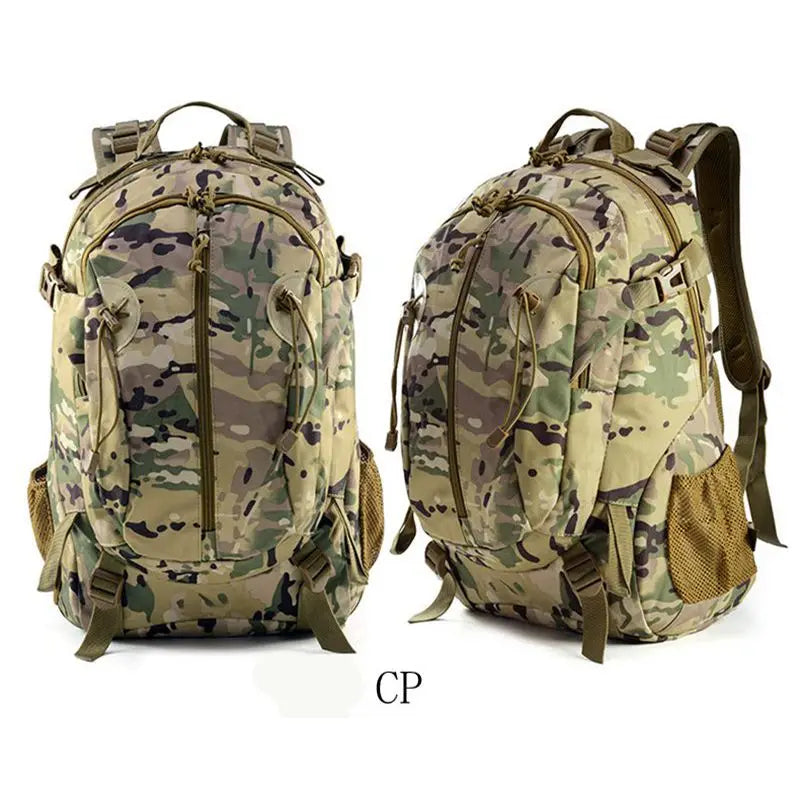 Sac à dos tactique 30L en Oxford 900D, mixte, camouflage ou uni