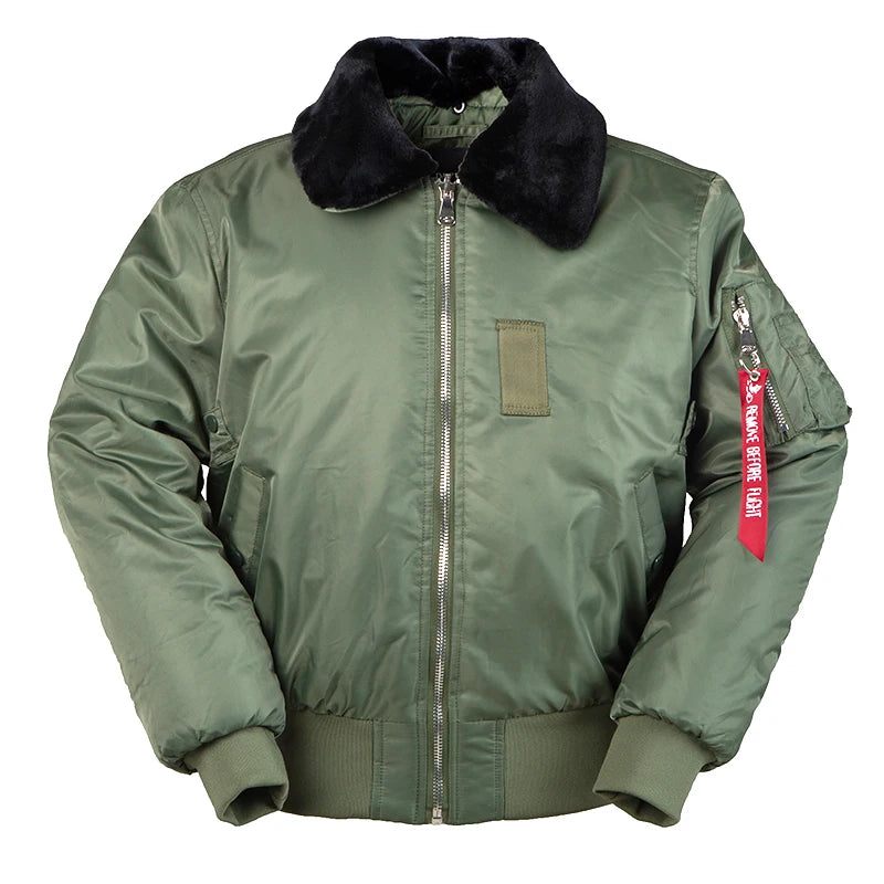 Bomber homme hiver style aviateur B-15