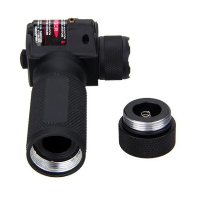 Poignée tactique lampe LED 200 lm et laser rouge