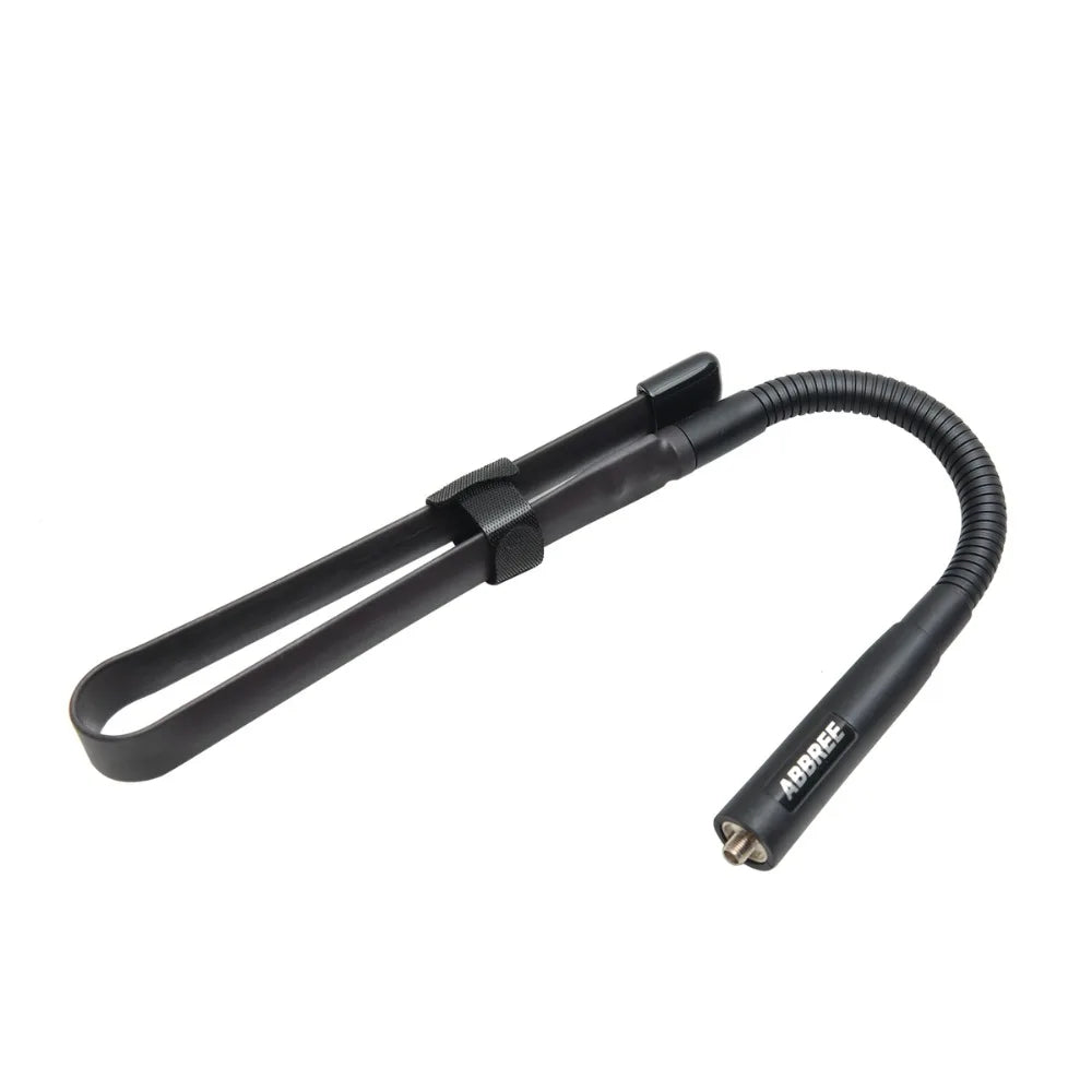 ABBREE AR-152 / AR-148 – Antenne Tactique avec Câble Coaxial SMA-Femelle pour Baofeng UV-5R / UV-82 / UV-9R Plus - BLACKBEARD OUTDOOR INDUSTRIES