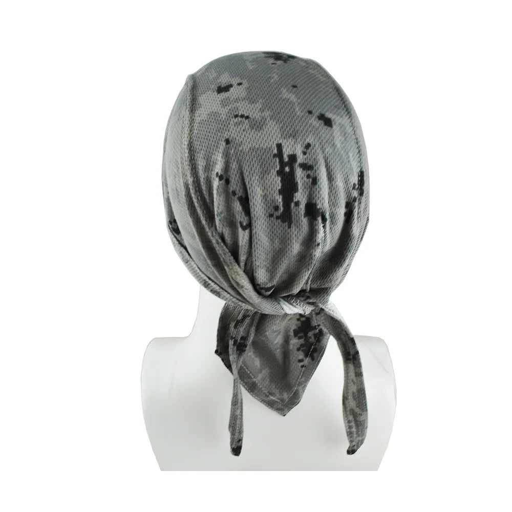 Bonnet Cyclisme Militaire Camouflage Mesh – Cagoule Respirante Unisexe – Casquette Crâne Été Outdoor
