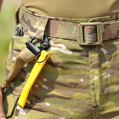 Sangle de Fusil de Chasse Multifonction – Sling Tactique en Nylon avec Crochet Métallique et Corde à Libération Rapide BLACKBEARD OUTDOOR INDUSTRIES