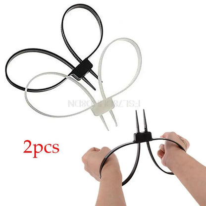 Menottes Nylon Flex Cuff Auto-Serrantes – Lot de 2 | Poignets & Chevilles - BLACKBEARD OUTDOOR INDUSTRIES