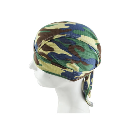 Bonnet Cyclisme Militaire Camouflage Mesh – Cagoule Respirante Unisexe – Casquette Crâne Été Outdoor