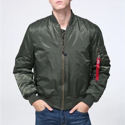 Veste Bomber MA-1 Militaire Homme | Imperméable et Chaude | Style Pilote / Armée de l'Air - BLACKBEARD OUTDOOR INDUSTRIES