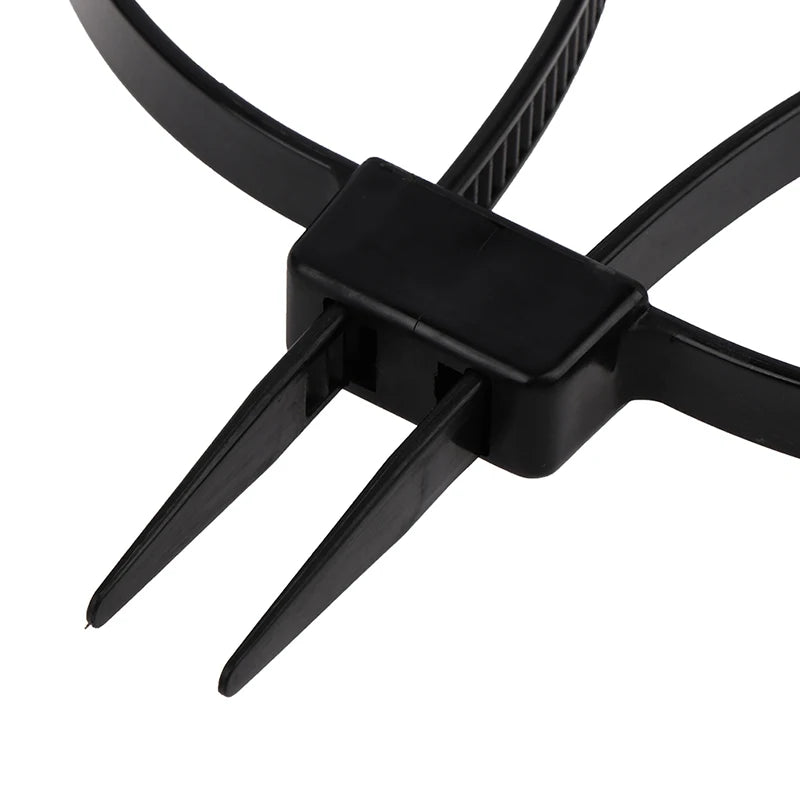 Attache-Câble Menotte Jetable en Nylon - Bande de Restraint Flex, Sangle Auto-Verrouillante, Attache de Sécurité, Taille 12x700mm - BLACKBEARD OUTDOOR INDUSTRIES