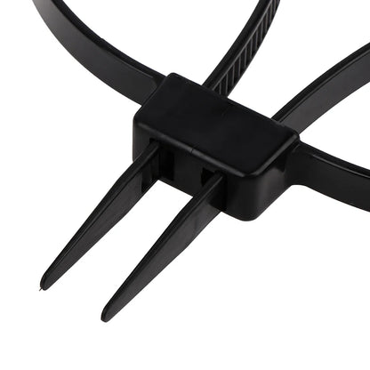 Attache-Câble Menotte Jetable en Nylon - Bande de Restraint Flex, Sangle Auto-Verrouillante, Attache de Sécurité, Taille 12x700mm - BLACKBEARD OUTDOOR INDUSTRIES