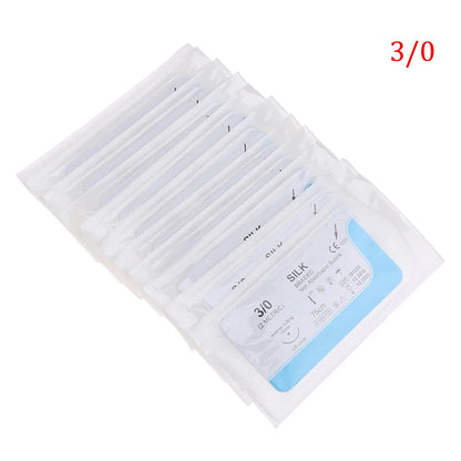 Kit de Suture Médicale 12 pcs – Fils Nylon, Polyester & Aiguille 75 cm Ma boutique