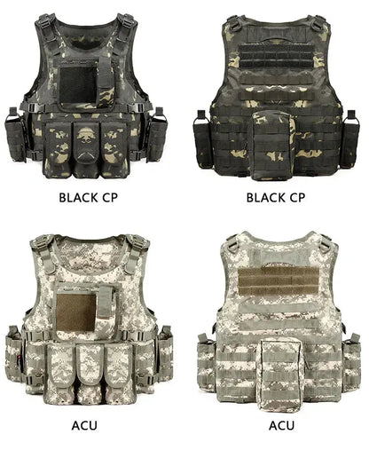Gilet Tactique Porte-Plaque YAKEDA E88005 – Usage Professionnel & Airsoft Ma boutique