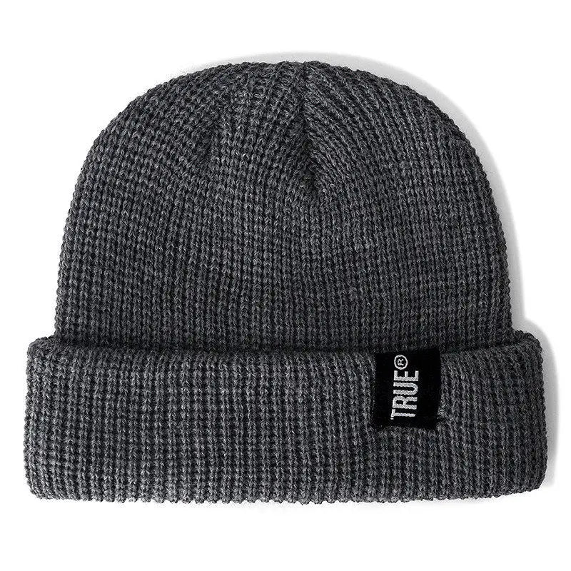Bonnet Court Unisexe Style Marin – Tricot Côtelé Hiver Homme Femme