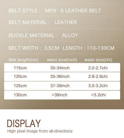 Ceinture en Cuir Automatique DOOPAI Ma boutique