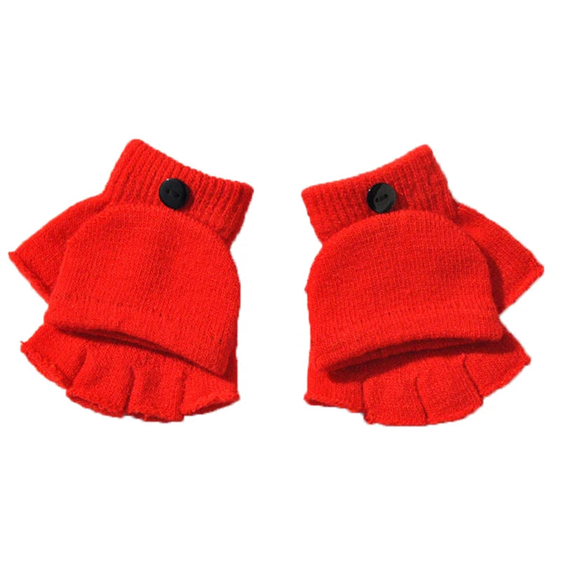 Paire de gants pour enfant en velours hiver Ma boutique